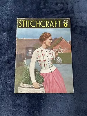 Rare Vintage Stitchcraft July 1952 Original Magazine Booklet Needlework • £5.99