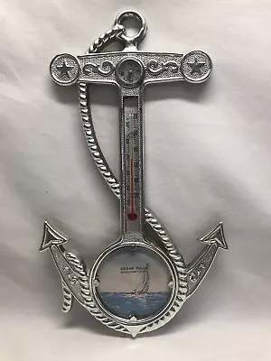 1960’s Anchor Sailboat 9” Thermometer Cedar Point Amusement Park Sandusky Ohio • $16.95