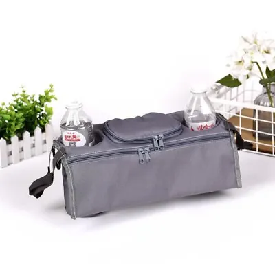 NEW GREY MOUNTAIN BUGGY Baby Child Stroller Cup Holder Organizer Wipes Diaper • $15.99