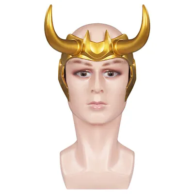 Thor: Ragnarok Loki Mask Cosplay Latex Masks Masquerade Halloween Party Props • £8.39