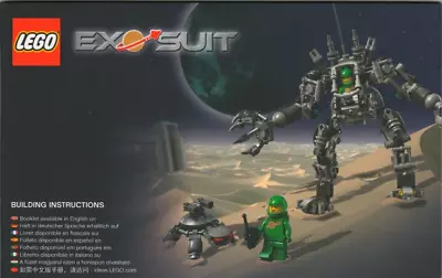 LEGO INSTRUCTIONS ONLY EXO-SUIT 21109 New Book Manual From Set Classic Space • $16.92