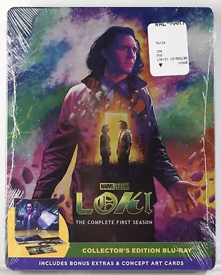 LOKI Complete First Season (Collector's Edition BLU-RAY STEELBOOK Art Cards) NEW • $25.55