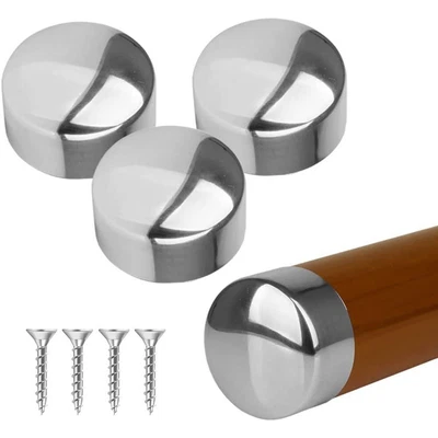 £4.71 • Buy Brand New End Cap Round 2 Pairs 45mm Diameter For Keeping Water Out Neat Safe