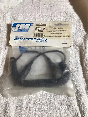 $14.95 • Buy NEW J&M LOWER Section 8 Pin Audio CORD - Straight Plug HC-PR 98-05 Harley 7 Pin 