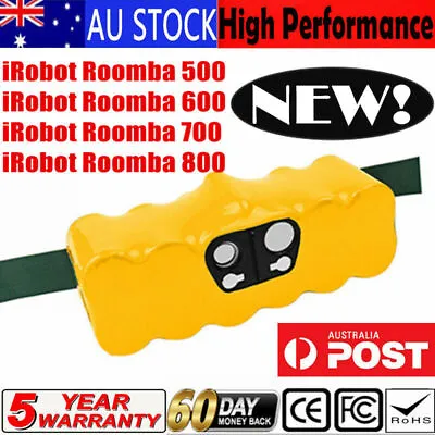 5200mAh Ni-MH Battery For IRobot Roomba 500 510 537 550 580 630 650 780 880 800 • $25.98