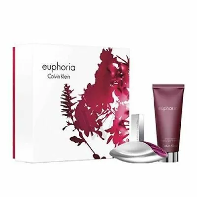 $55 • Buy Calvin Klein Euphoria Eau De Parfum Spray 1.7 Oz Body Lotion 3.4 Oz. Gift Set 