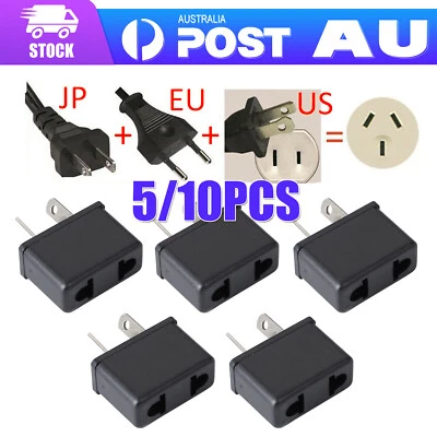 $5.29 • Buy USA US EU JAPAN ASIA To AU Australia Plug AC Power Adapter Travel Converter