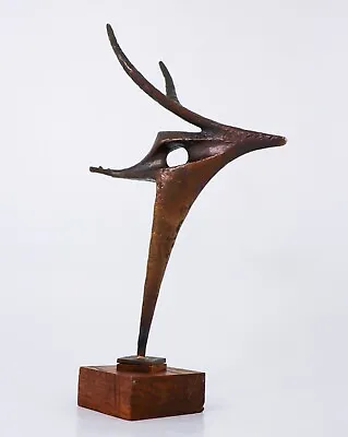 Bronze Sculpture - Bengt Amundin 1957  Urfågeln  - Sweden • $1250