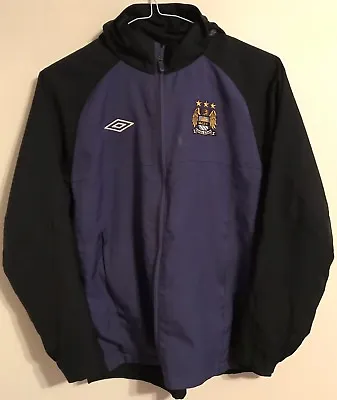 Manchester City Hoodie Training Jacket  For Boys Size LB  UMBRO  • £12.99