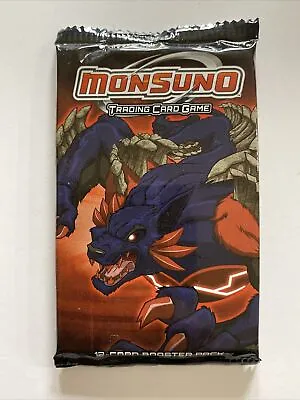 Monsuno Trading Card Game Booster Pack Topps TCG CCG Red New! • $3.20