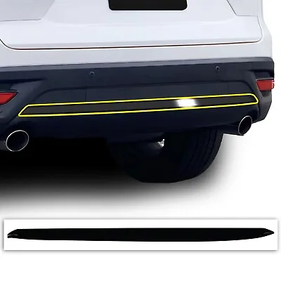 Fits Mazda CX-9 2016-2023 Rear Bumper Chrome Delete Cover Decal Blackout Trim • $29.99