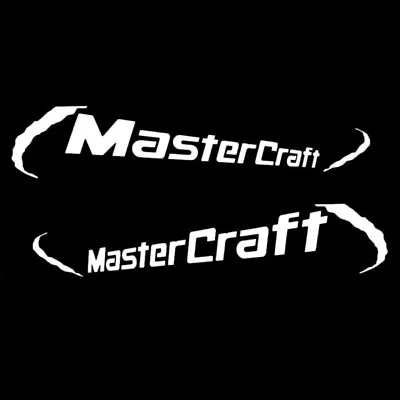 MasterCraft Boat Brand Decal Set 750708 | OEM 2007 Pro Tour White • $194.64