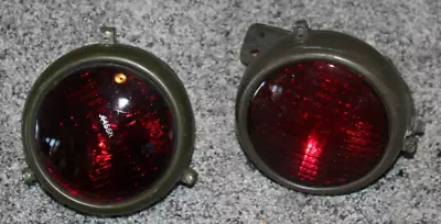 VINTAGE MILITARY LIGHT ( REDS LENS)  Lot Of 2 • $57.85