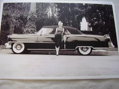 1954  Cadillac With Marilyn Monroe   11 X 17  Photo  Picture • $15.95