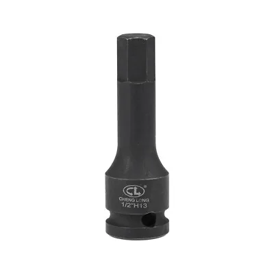 1/2  Drive X H13 13mm Impact Hex Bit Socket Metric 3  Length Cr-Mo Steel • $16.04