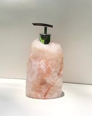 Strawberry Quartz Soap Dispenser Made In Crystal Rock • $120