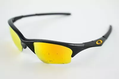 1st Gen Oakley Half Jacket 1.0 Polished Black/Fire Iridium Sunglasses • $82