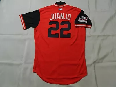 Authentic Juan Soto ROOKIE Washington Nationals Players Weekend LLWS Jersey 44 • $200