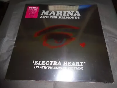 Marina And The Diamonds Electra Heart Platinum Blonde Edition Magenta Vinyl New • £67.99