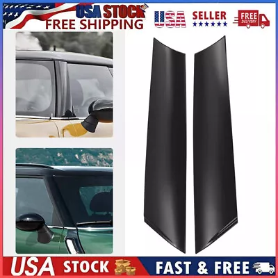 Front Right & Left A Pillar Windshield Post Molding Trim For Mini R55 R56 Black • $47.37