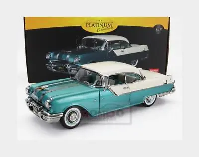 1:18 SUNSTAR Pontiac Star Chief Hard-Top 1955 Green White SS5047 Model • £119.95