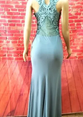 Mignon Artsy Jade Women's Gown Long Dress Size 2 NWT • $159.10