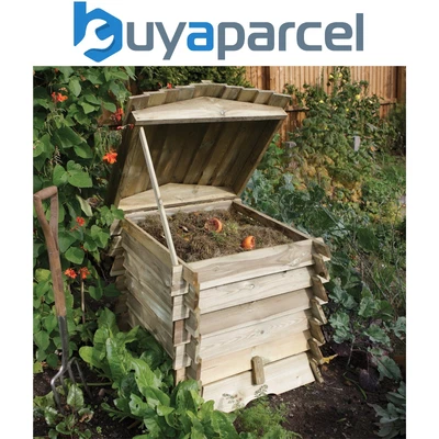 £154.43 • Buy Rowlinson Beehive Wooden Garden Composter Compost Bin Natural Timber