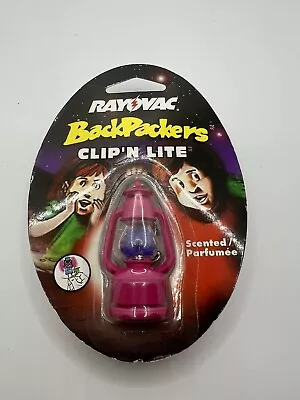 Vintage NEW Sealed On Card Ray-O-Vac Backpackers Mini KeyChain Light Lantern BPL • $24