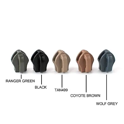 YKK Reverse Coil Zipper Slider Size 8 Military Colors 16 Pieces Lot New • $10.80