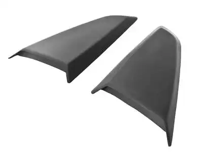 $165.95 • Buy 2015-2023 Ford Mustang Coupe Scott Drake Side Quarter Window Scoops Covers Black
