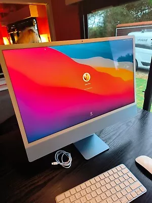 £576 • Buy Apple IMac 24  (512GB SSD, Apple M1, 3.20GHz, 8GB, 8-Core GPU) Blue -...