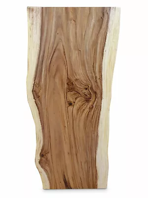 £899.21 • Buy Table Top Solid Wood Natural Edge Suar Wood Dining Table Plate Wooden Table