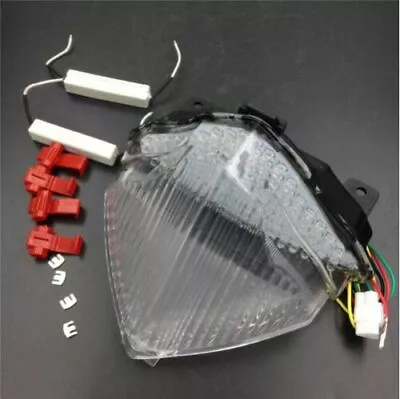 Motorcycles LED Tail Light Brake Turn Signal Integrated For Yamaha YZF R1 04-06 • $27.19