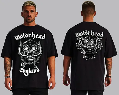 Motor Head England Front And Back Print Hard Rock Men's Sizes • $15.29