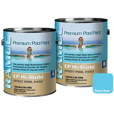 Ramuc EPHB32801 EP Hi Build Epoxy Dawn Blue Paint Kit - Set Of 2 • $279.35