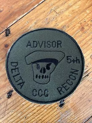 Vietnam RT Advisor 5th Recon Team Airborne MACV SOG CCC Special Forces SF Patch • $14.99