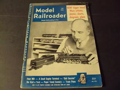 Model Railroader Jul 1952 Perfect Assembly And Operation From Kit Locos ID:72328 • $10