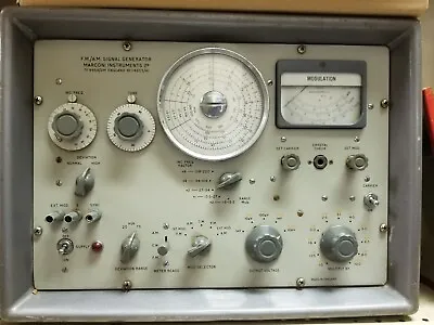 Marconi TF995A/2M Stunningly Beautiful Antique RF Signal Generator • $375
