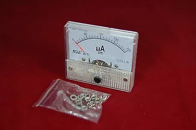 DC 200uA Analog Ammeter Panel Current Meter 85C1 0-200uA DC Directly Connect • $6.96