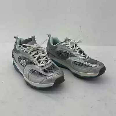 Skechers Shape Up Gray Women's Athletic Sneakers - Size 10 • $35