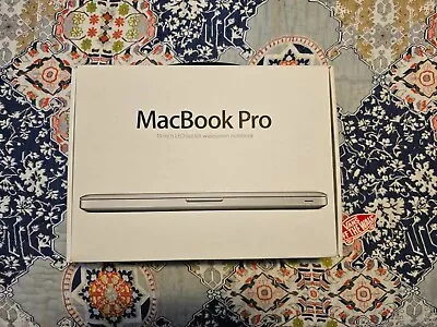 Apple 13.3-inch Led Backlit MacBook Pro Model A1278 BOX + MANUALS ONLY • $22.50