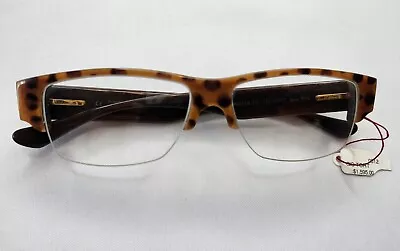 Morgenthal Frederics Tort Gio 920mf Genuine Buffalo Horn Optical Frame 53-17-150 • $300