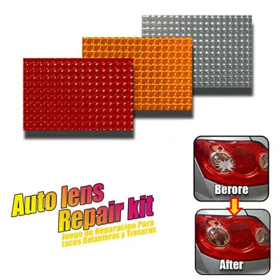 Car Auto Lens Repair Tool Kit 3 Colors For Tail Lights Turn Signals Clear Lenses • $21.41