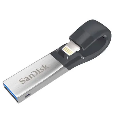 32GB 64GB 128GB SanDisk SDIX30 USB 3.0 Drive IXpand Flash For IPhone IPad Apple • £16.07