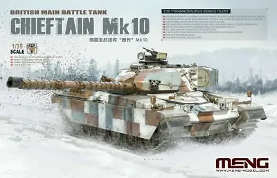 Meng Model TS-051 1/35 British Main Battle Tank Chieftain MK.10 • $39.98