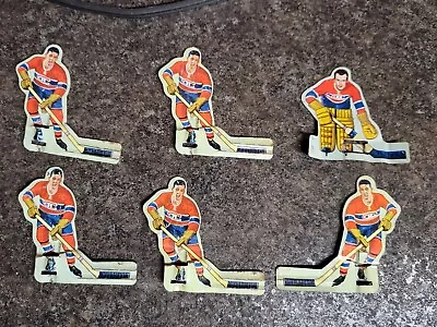 1950s Montreal Canadiens Metal Shortie Players Team Set Eagle Table Hockey Rare • $54.52