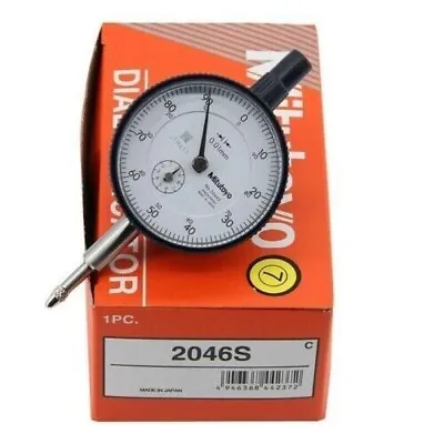 Mitutoyo 2046S 0.01mm X 10mm Dial Indicator • $29.77