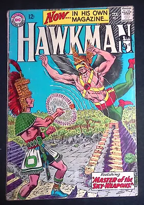 £199.99 • Buy Hawkman #1 Silver Age DC Comics 1st  Solo Series VG