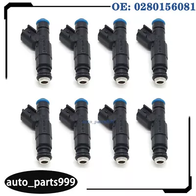 Set Of 8 Fuel Injectors For Mercruiser Cougar Volvo Penta 5.0L 5.7L 0280156081 • $51.90