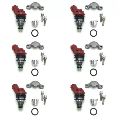 $89.09 • Buy Set Of 6 Fuel Injector For 1990-1994 Nissan 300ZX 3.0L V6 Z32 270cc 